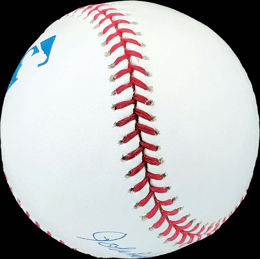 John Van Cuyk Autographed Official MLB Baseball Brooklyn Dodgers Beckett Beckett Image a