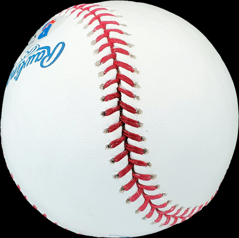 John Van Cuyk Autographed Official MLB Baseball Brooklyn Dodgers Beckett Beckett Image a
