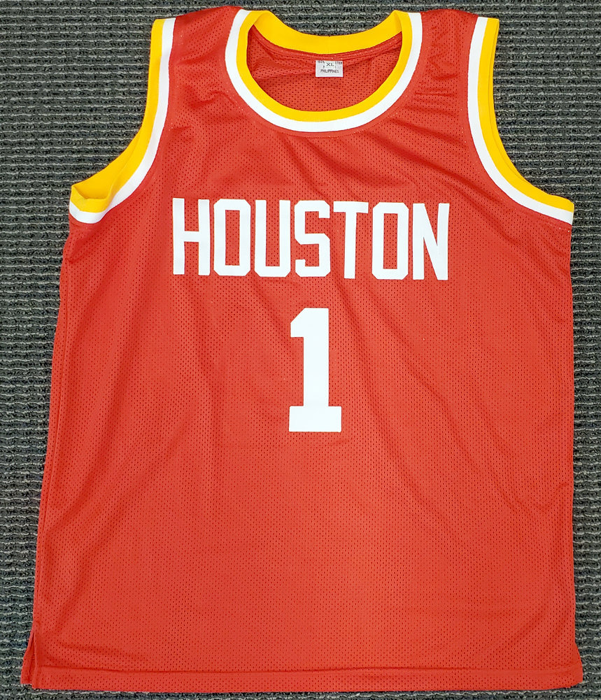 Houston Rockets John Wall Autographed Red Jersey Beckett Beckett Image a