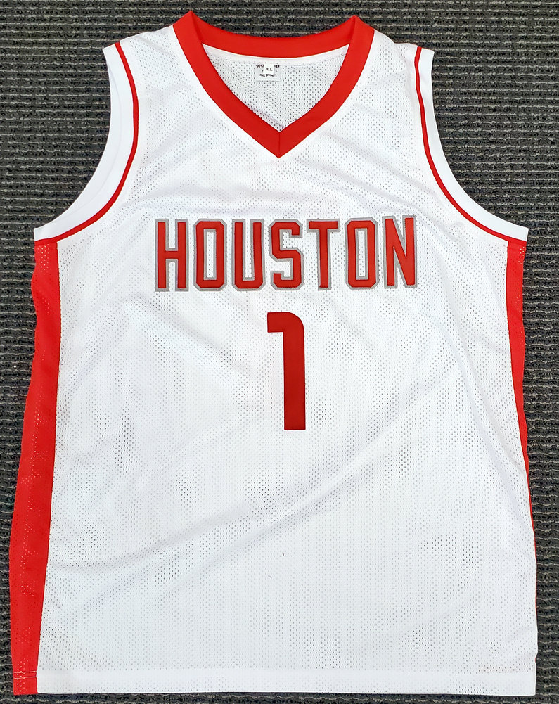 Houston Rockets John Wall Autographed White Jersey Beckett Beckett Image a