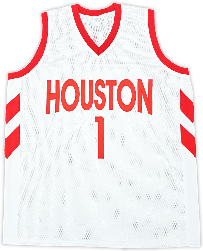 Houston Rockets John Wall Autographed White Jersey Beckett Beckett Witness #220615 Image a