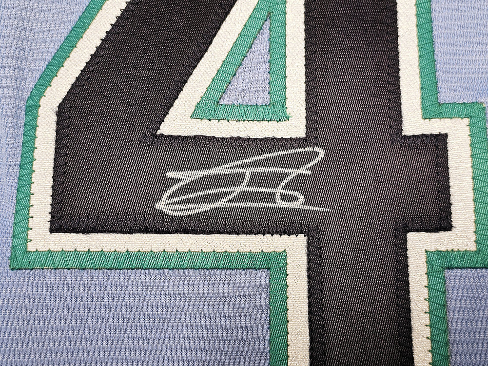 Framed Julio Rodriguez Seattle Mariners Autographed White Nike