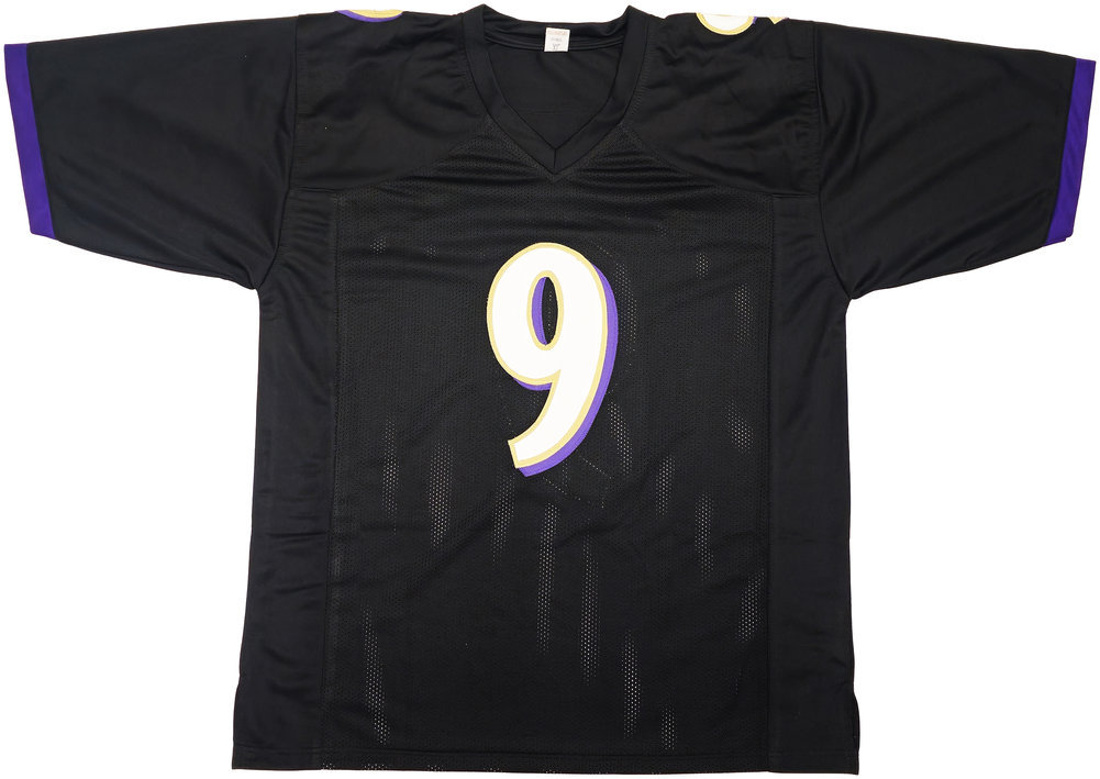 Baltimore Ravens Justin Tucker Autographed Black Jersey JSA Image a