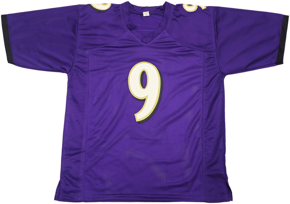 Baltimore Ravens Justin Tucker Autographed Purple Jersey JSA Image a