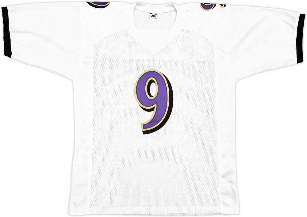 Baltimore Ravens Justin Tucker Autographed White Jersey JSA Image a
