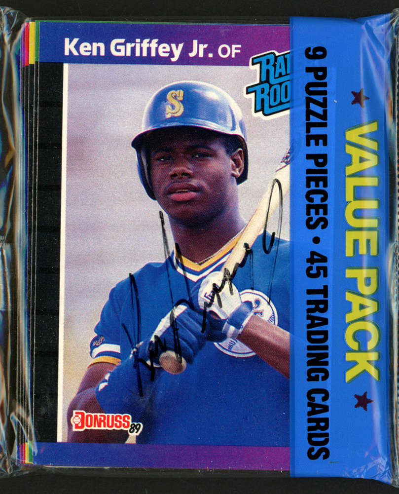 Ken Griffey Jr. Autographed Signed 1989 Donruss Baseball