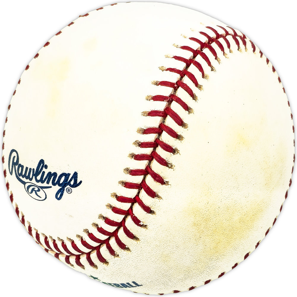 Ken Rudolph Autographed Official MLB Baseball Chicago Cubs #229845 Image a