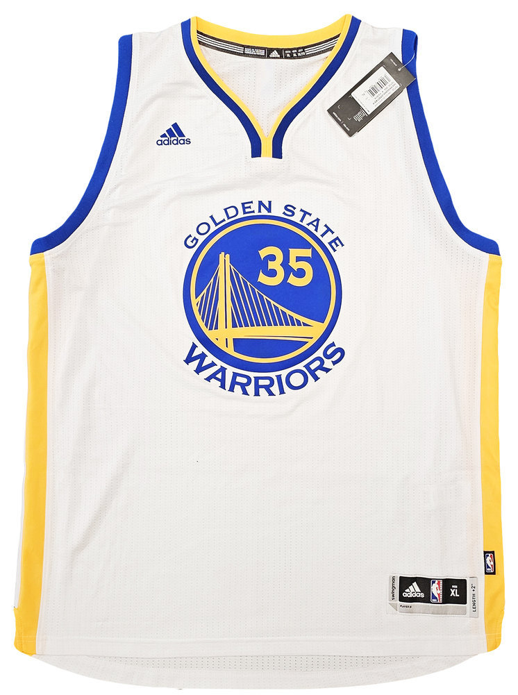 Kevin durant warriors jersey white deals