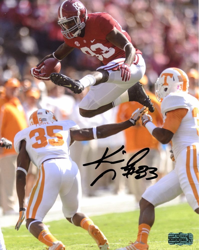 Kevin Norwood Alabama Crimson Tide Autographed Signed 8x10 Photo Image a