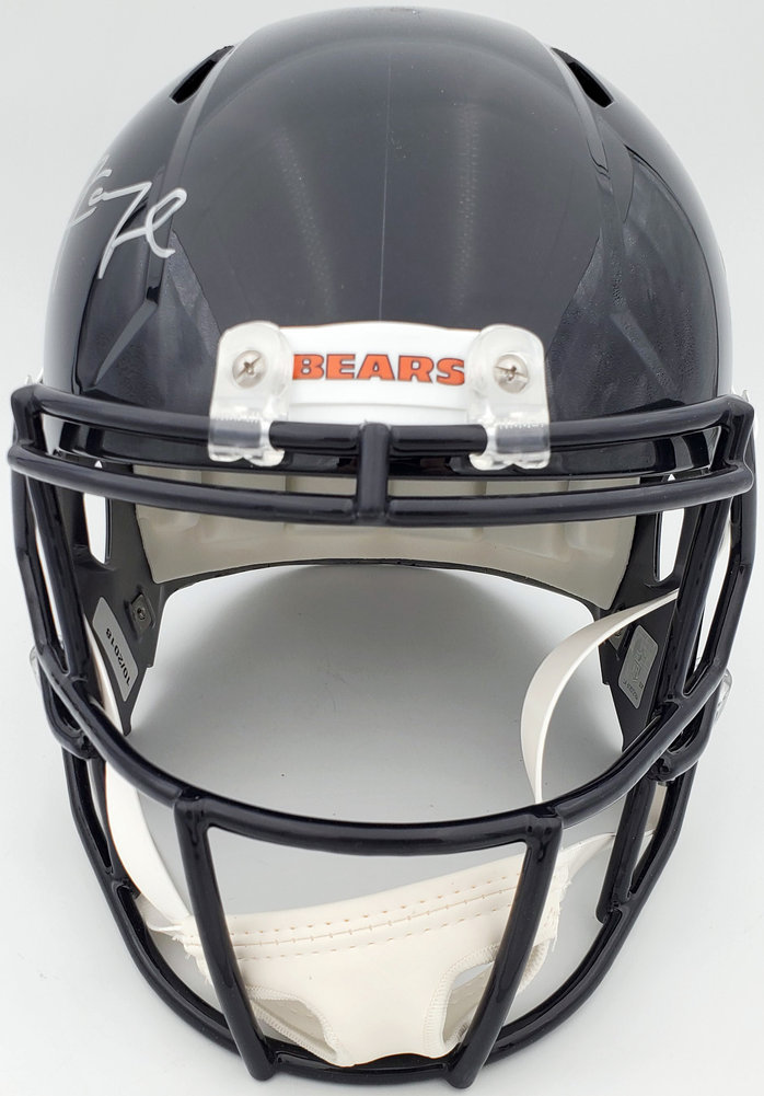 Shop Khalil Mack Chicago Bears Signed Full Size Speed Replica Helmet