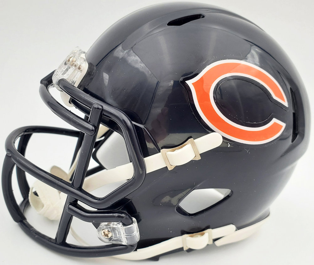 Khalil Mack Autographed Signed Chicago Bears Mini Helmet Beckett Beckett Image a