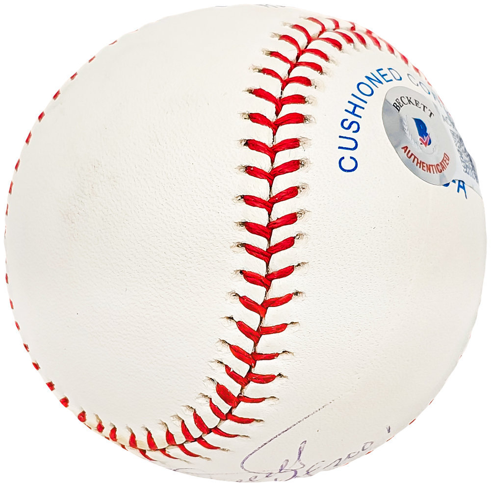 Kirby Puckett Autographed Official Baseball Minnesota Twins "HOF 2001" Steiner & Beckett Beckett Image a