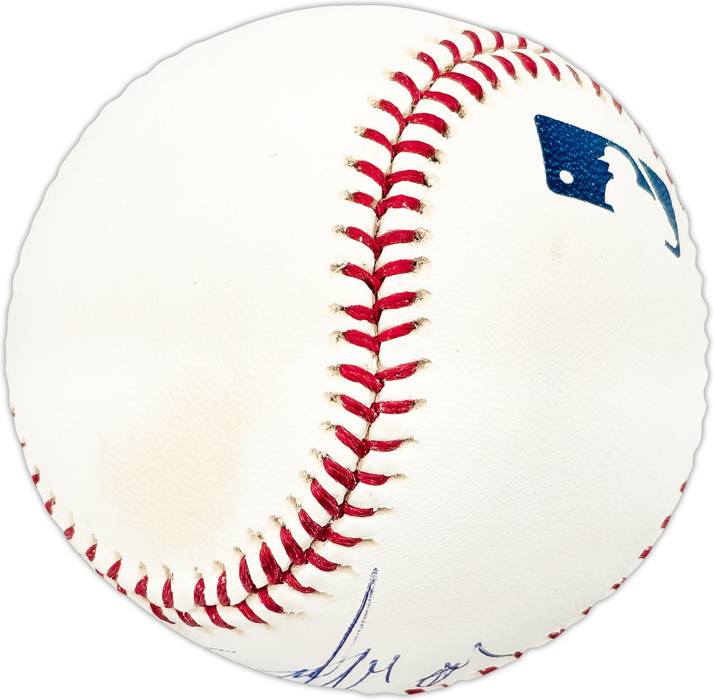 Kosuke Fukudome Autographed Official MLB Baseball Chicago Cubs Beckett Beckett Qr #Bl93580 Image a