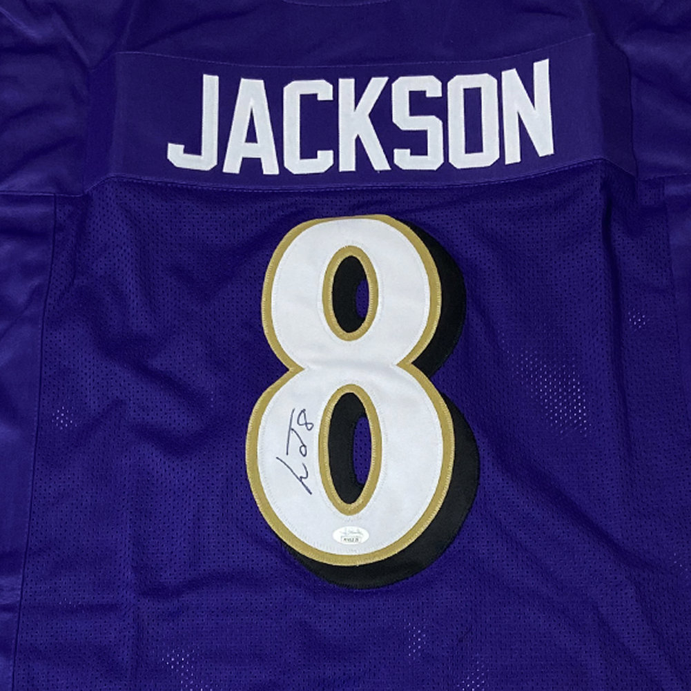 lamar jackson jersey purple and gold