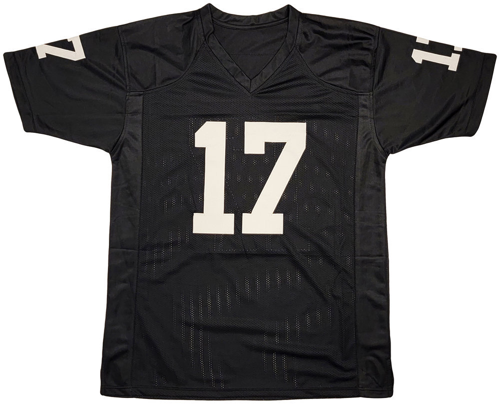 Las Vegas Raiders Davante Adams Autographed Black Jersey Beckett Beckett Qr #206043 Image a