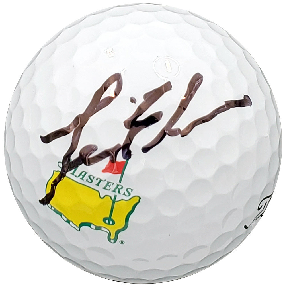 Lee Elder Autographed Titleist Masters Logo Pro V1 Golf Ball Beckett Beckett Image a