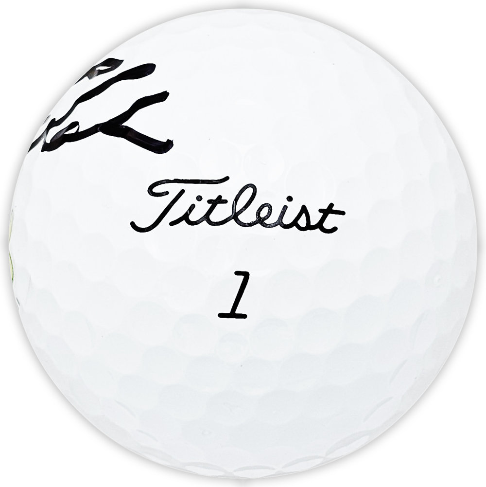 Lee Elder Autographed Titleist Masters Logo Pro V1 Golf Ball #220715 Image a