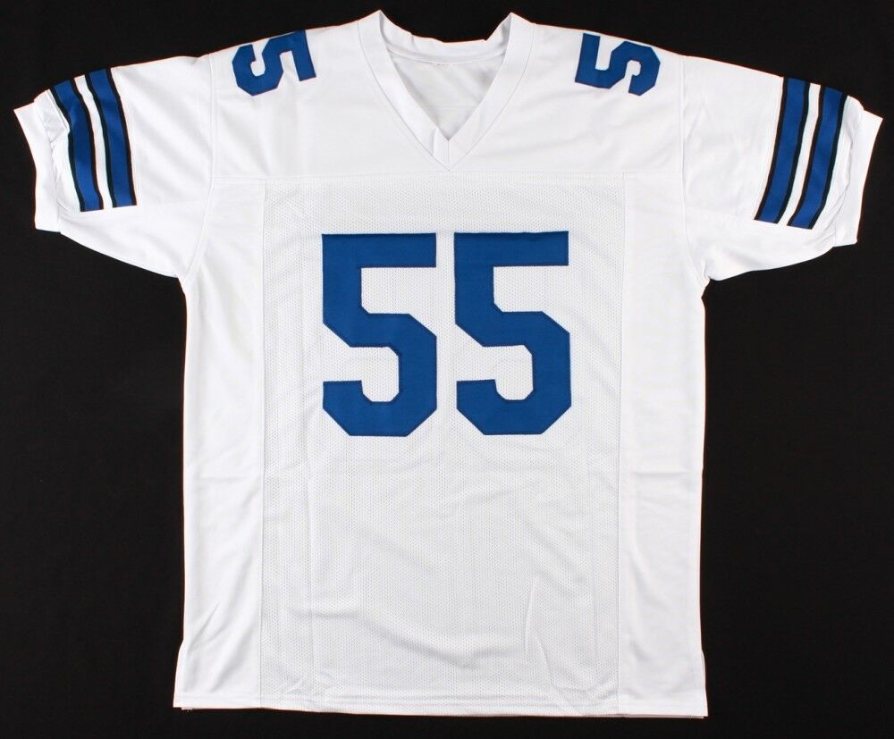 Lee Roy Jordan Autographed Signed Cowboys White Jersey Jsa 5 Pro