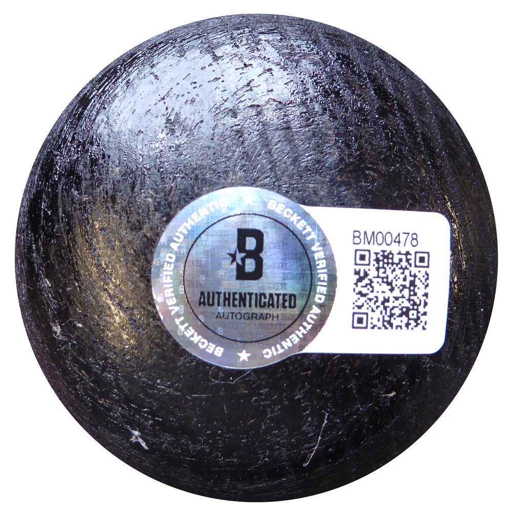 Leo Durocher Autographed Signed Louisville Slugger Model Bat Brooklyn Dodgers Beckett Beckett Qr #Bm00478 Image a