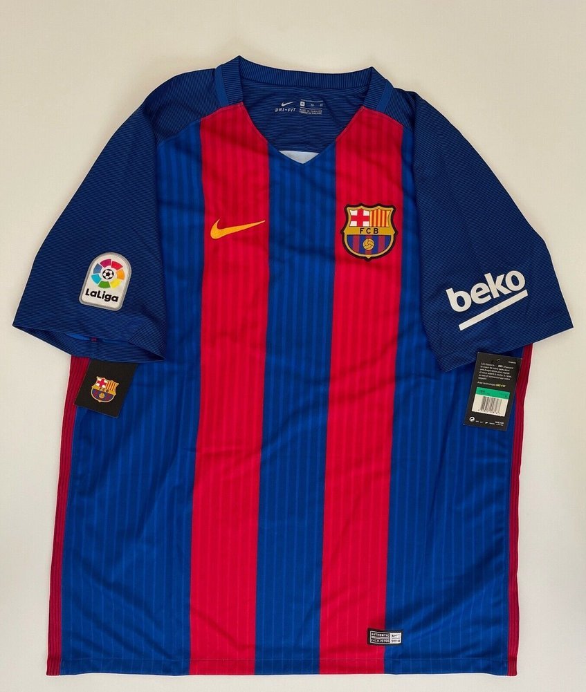 Lionel Messi Autographed Signed Barcelona Jersey Leo Beckett
