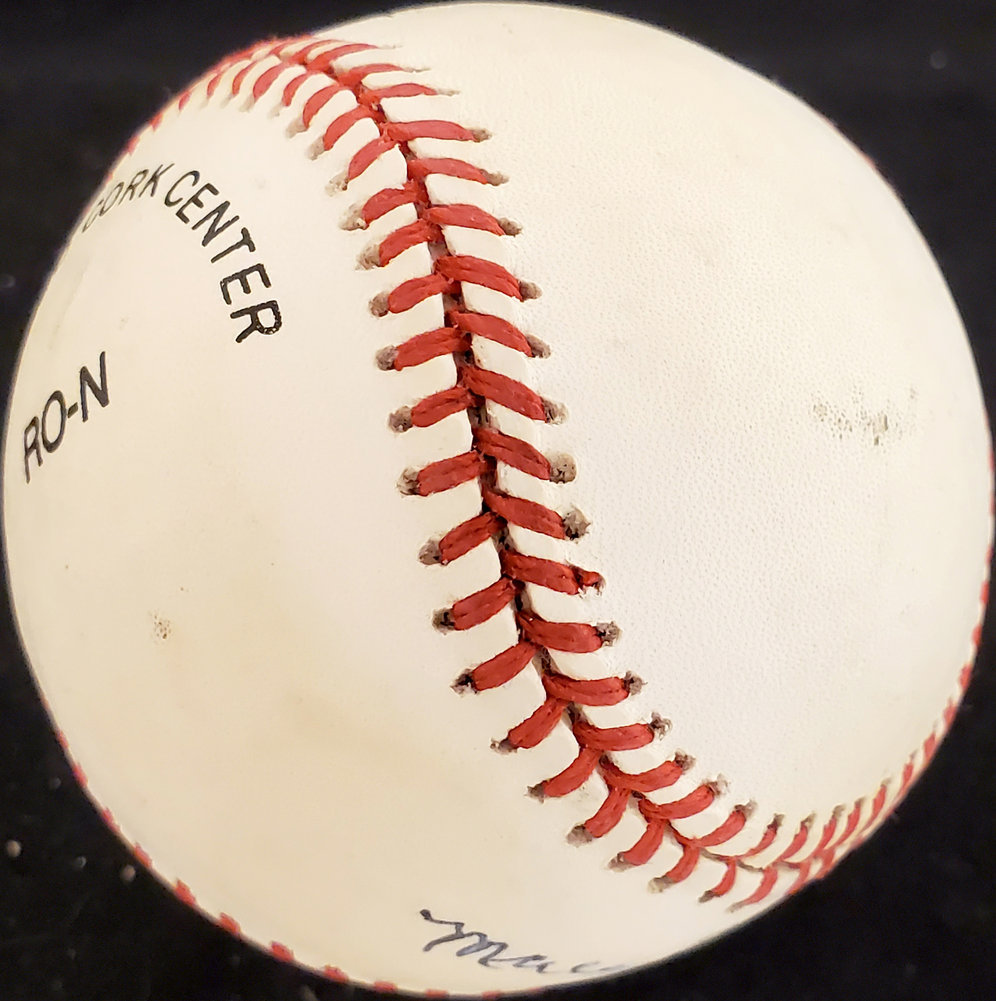 Mace Brown Autographed Official Nl Baseball Brooklyn Dodgers Beckett Beckett Image a