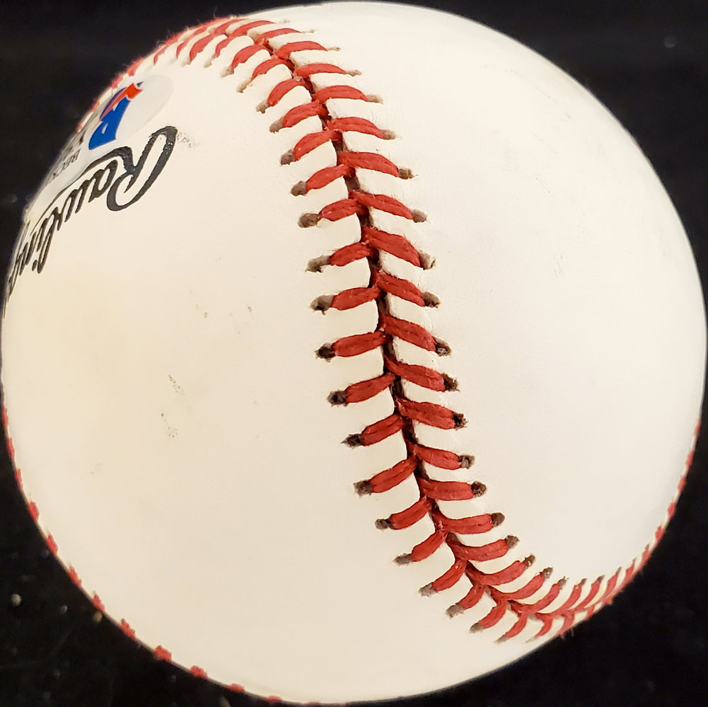 Mace Brown Autographed Official Nl Baseball Brooklyn Dodgers Beckett Beckett Image a