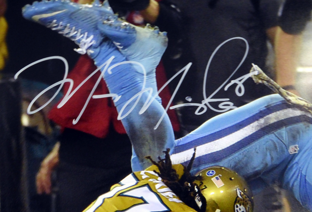 Marcus Mariota Autographed 16X20 Photo Tennessee Titans Mm Holo #01920 Image a