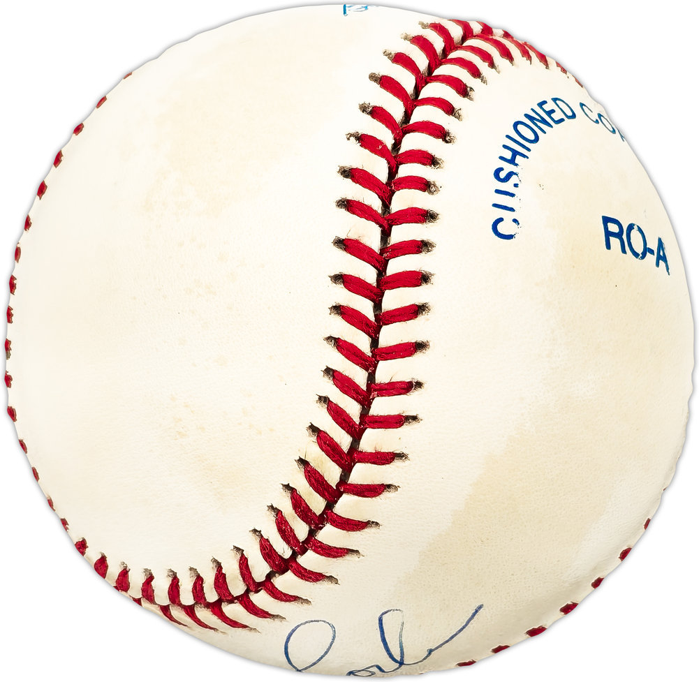 Marty Cordova Autographed Official Al Baseball Minnesota Twins #225592 Image a