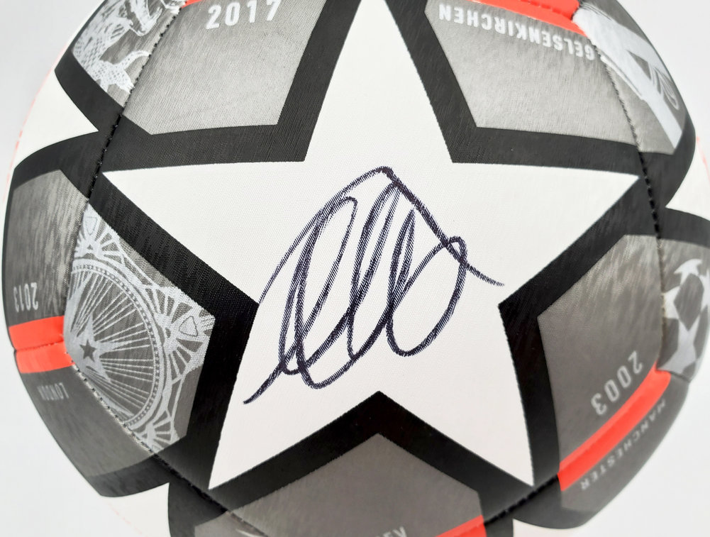 Mason Mount Autographed Adidas Soccer Ball Chelsea F.C. Beckett Beckett Image a