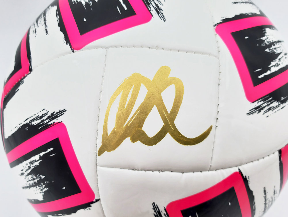 Mason Mount Autographed Adidas Soccer Ball Chelsea F.C. Beckett Beckett Image a