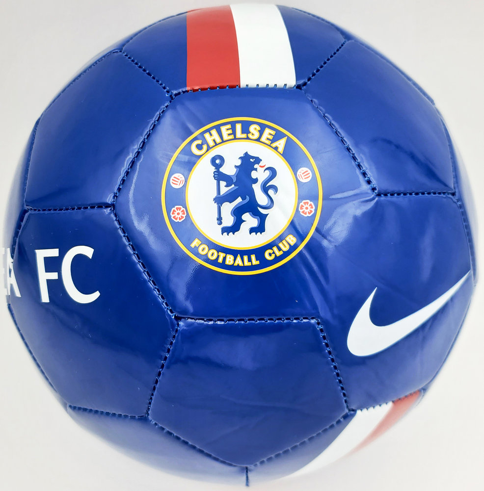 Mason Mount Autographed Blue Nike Soccer Ball Chelsea F.C. Beckett Beckett Image a