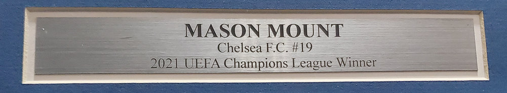 Mason Mount Autographed Framed 11X14 Photo Chelsea F.C. Beckett Beckett Image a