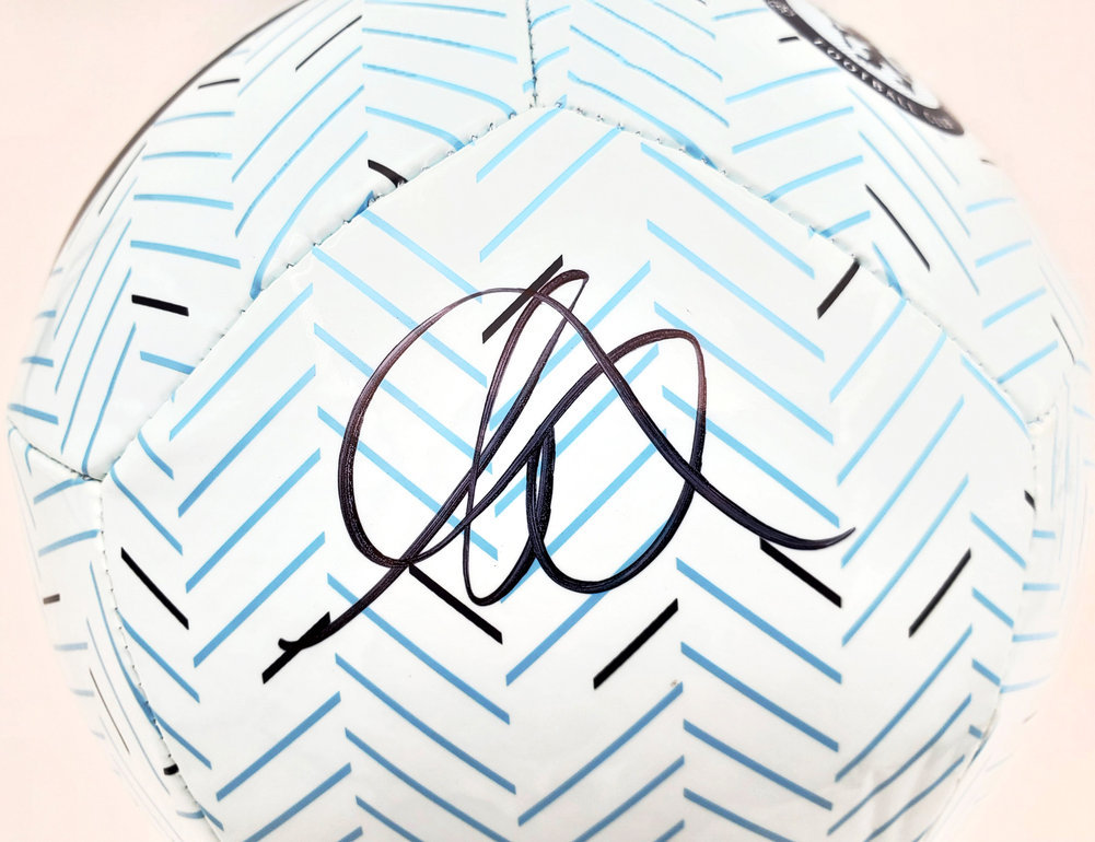 Mason Mount Autographed Nike Soccer Ball Chelsea F.C. Beckett Beckett Image a