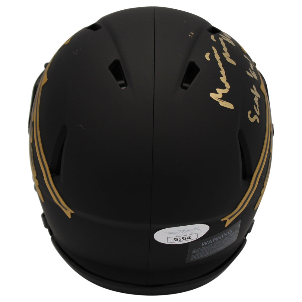 McKenzie Milton Autographed Florida State Seminoles Riddell Speed Black