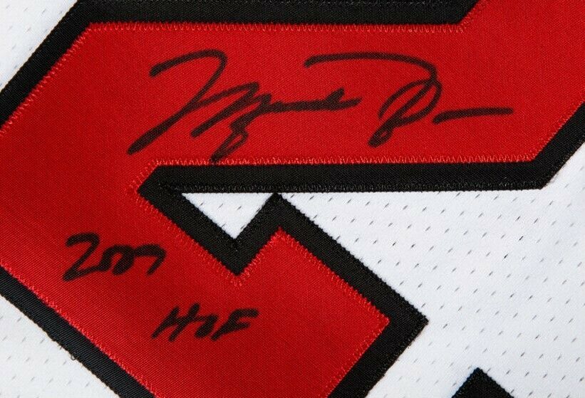Michael Jordan Autographed Signed Hall Of Fame 2009 Chicago Bulls Jersey UDA UDA Image a