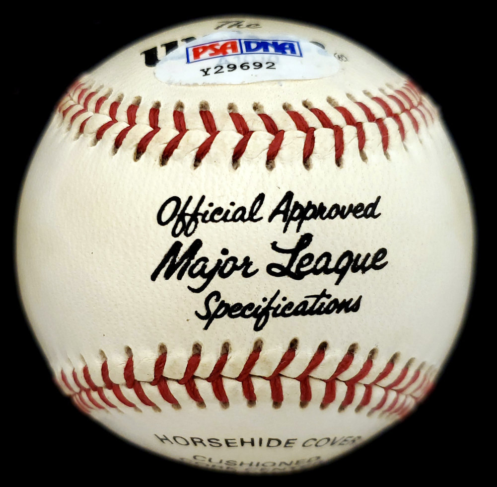Mike Nagy Autographed Official Wilson Baseball Boston Red Sox PSA/DNA Image a