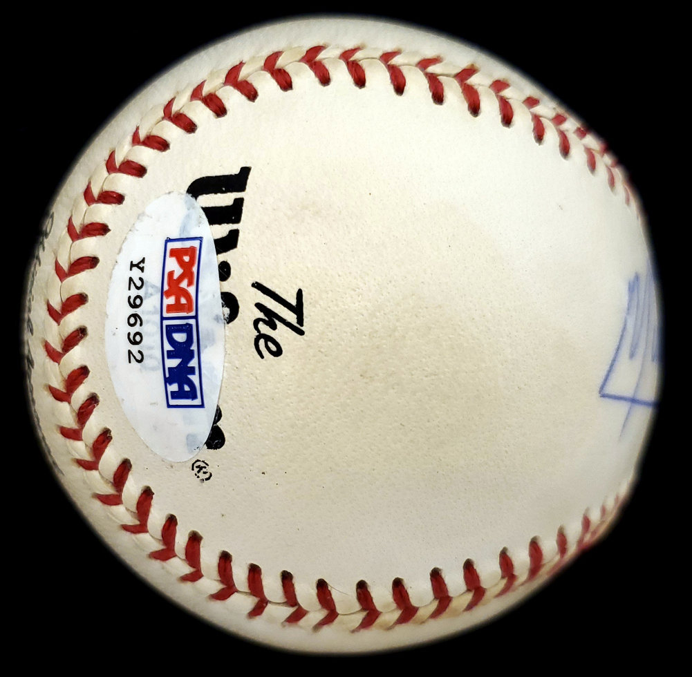 Mike Nagy Autographed Official Wilson Baseball Boston Red Sox PSA/DNA Image a
