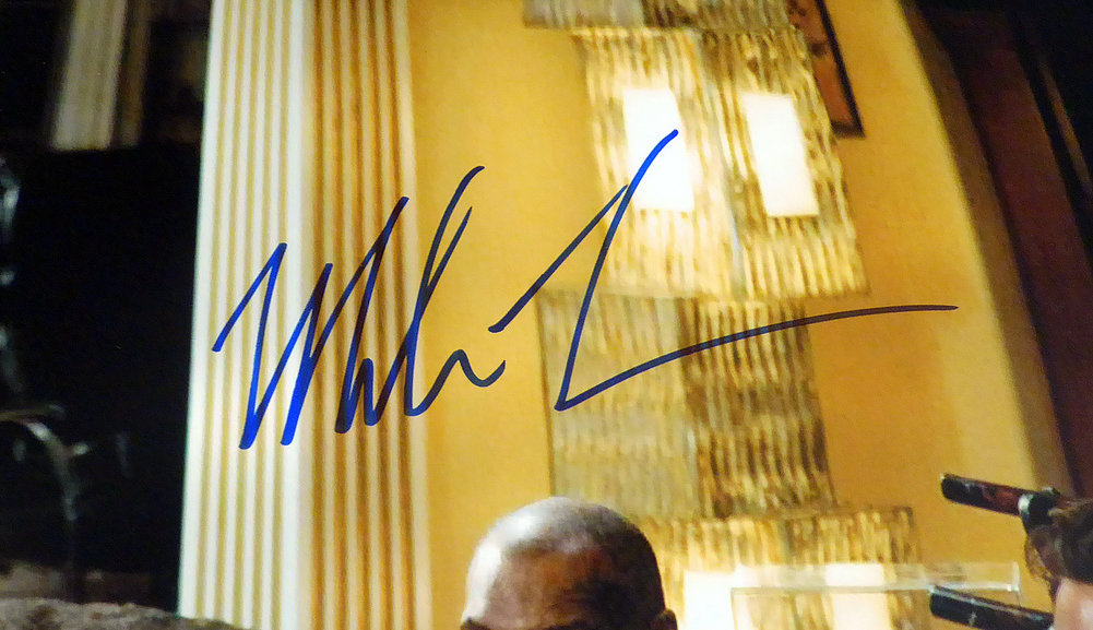 Mike Tyson Autographed 16X20 Photo The Hangover Beckett Beckett Image a