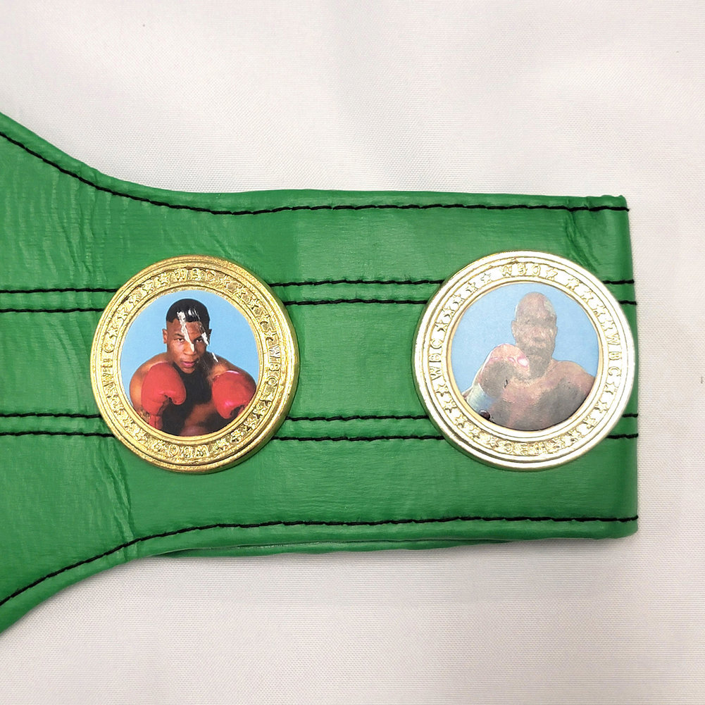 Mike Tyson Autographed World Champion Wbc Belt Beckett Beckett Witness #Wx99794 Image a