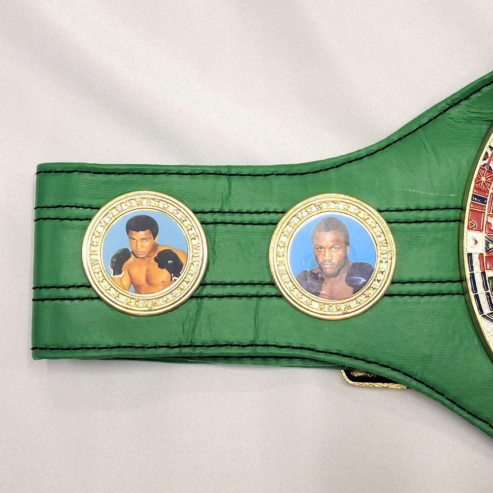 Mike Tyson Autographed World Champion Wbc Belt Beckett Beckett Witness #Wx99794 Image a