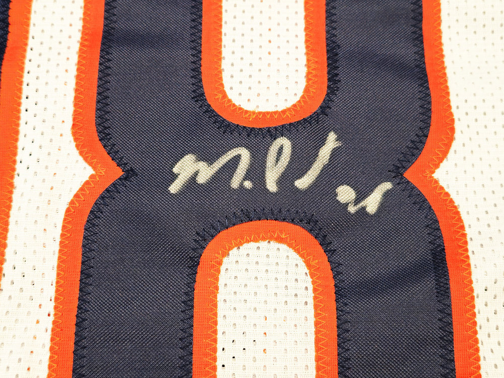 Chicago Bears Montez Sweat Autographed White Jersey JSA Image a