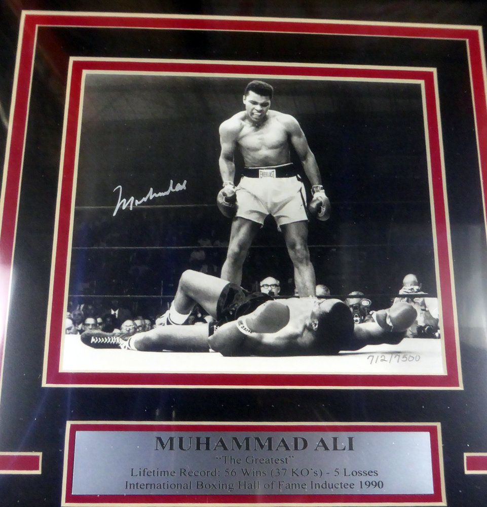 Muhammad Ali Autographed Signed Framed I'm The Greatest Movie Poster - PSA/DNA Authentic Image a
