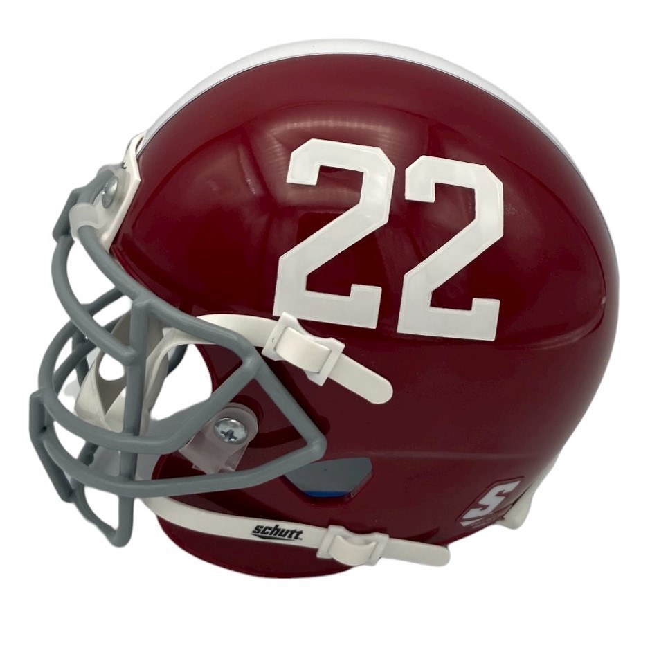 Najee Harris Signed Alabama Crimson Tide Schutt Mini Helmet - Fanatics Image a