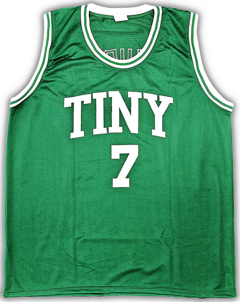 Boston Celtics Nate "Tiny" Archibald Autographed Green Jersey "HOF 91" JSA Image a