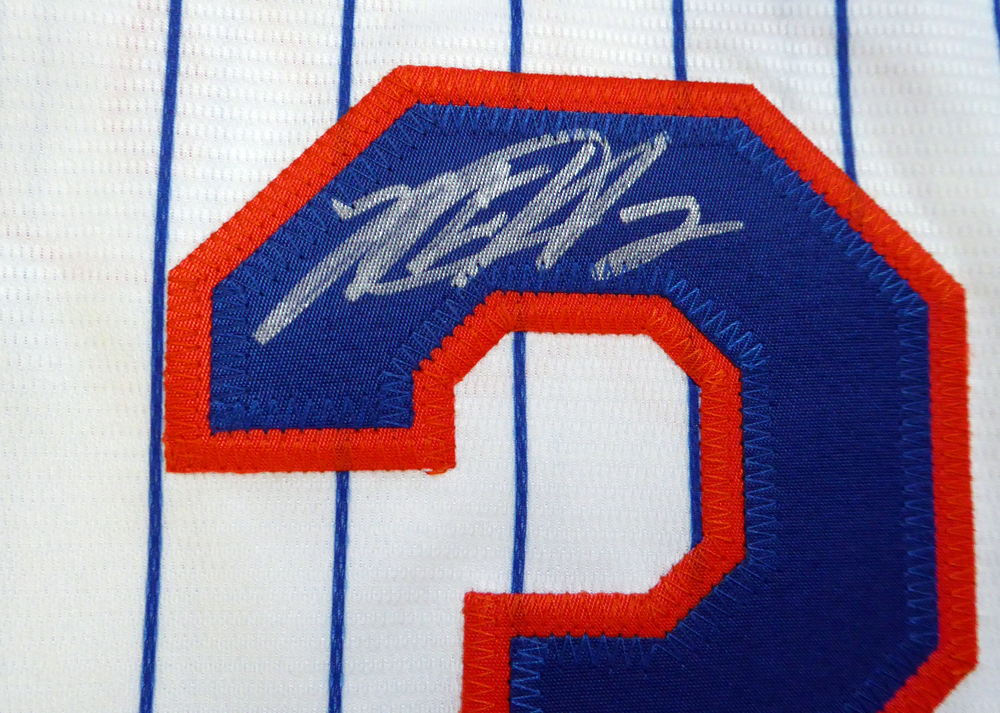 Matt Harvey New York Mets Autographed Blue Authentic Jersey