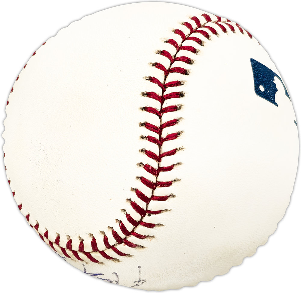 Nick Johnson Autographed Official MLB Baseball New York Yankees #225759 Image a