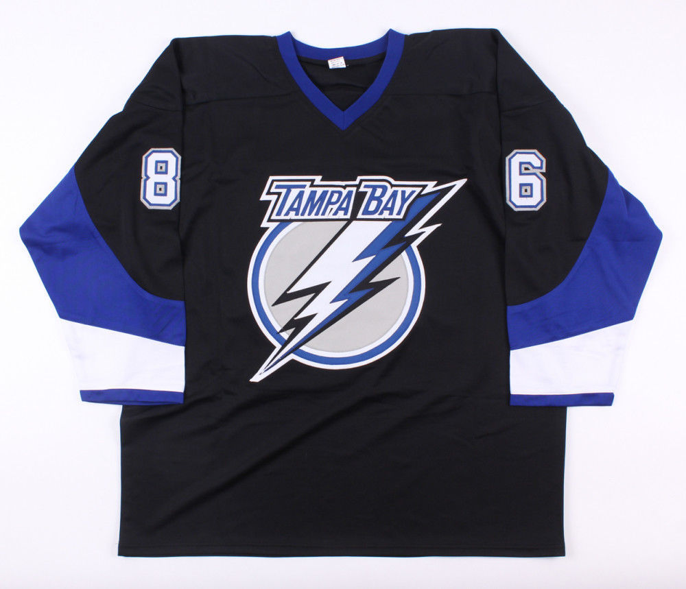 Nikita Kucherov Autographed Signed Black Tampa Bay Lightning