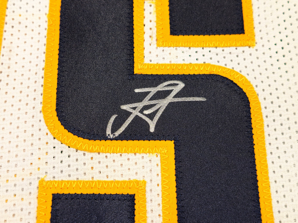 Denver Nuggets Nikola Jokic Autographed White Jersey JSA Image a