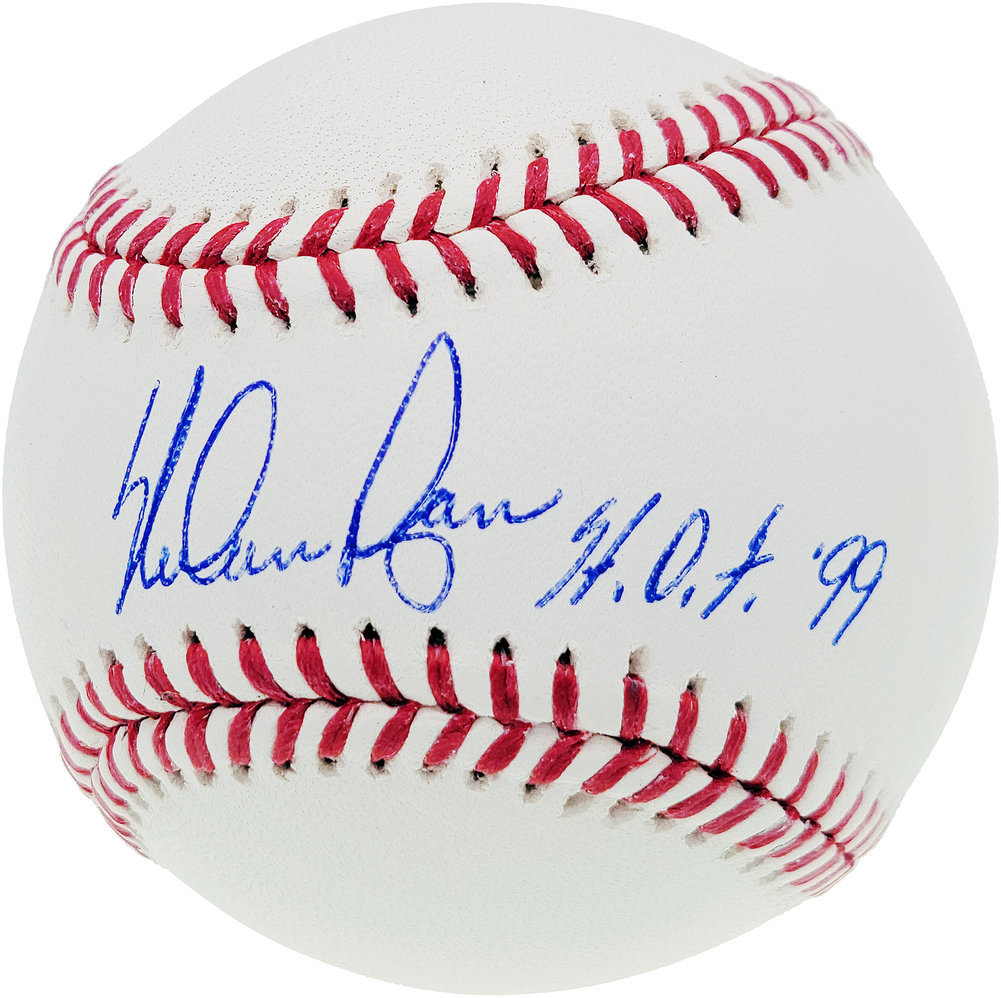 Nolan Ryan Autographed Official MLB Baseball Texas Rangers "HOF 99" Beckett Beckett Image a