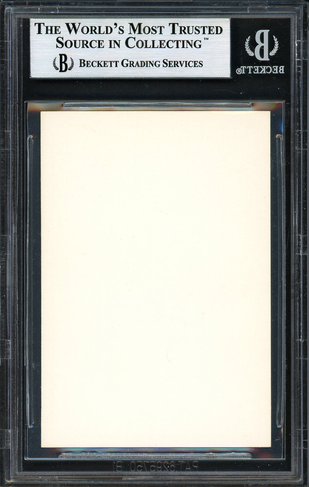 Oscar Grimes Autographed 1979 Diamond Greats Card #282 Cleveland Indians Beckett Beckett Image a